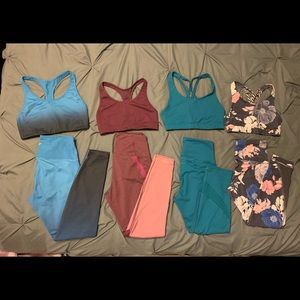 4 old navy active sets (xs/s)